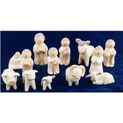 Nativity Figures by Stella Teller