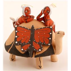 Turtle Storyteller Figurine, Chris Fragua