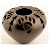 Image 1 : Blackware Pot--Bear Paw, Ethel Yazza