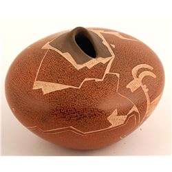 Mimbres Goat Seed Pot, Dusty Naranjo