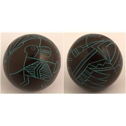Mimbres Rabbit Design, Paul Speckled Rock