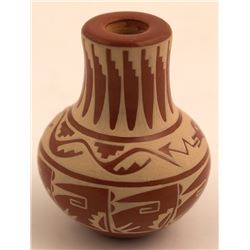 Miniature Red Ware Vase, Dolores Curran