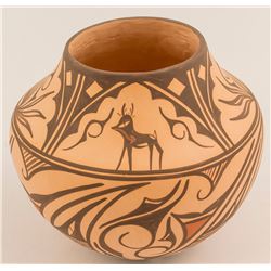 Peach Jar by Priscilla Peynetsa