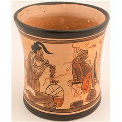 Mayan Style Vase by R. M. Morales