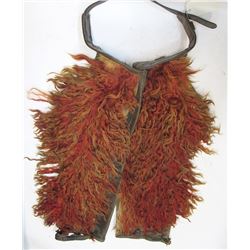 Visalia Saddle Stock Co Wooley Chaps