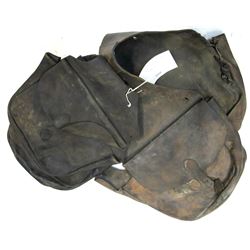 Pair Unmarked Saddle Bags