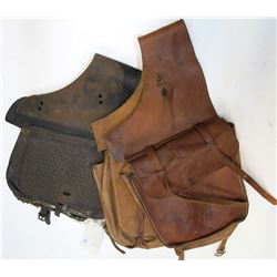 Two Vintage Saddle Bags