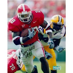 DJ Ware Signed Georgia 8x10 Photo (Radtke COA)