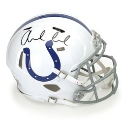 Andrew Luck Signed Colts Full-Size Authentic Revolution Speed On-Field Helmet (Panini COA)