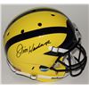 Image 1 : Jim Harbaugh Signed Michigan Wolverines Custom Matte Yellow Full-Size Helmet (JSA COA)