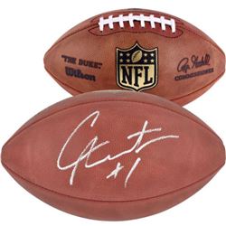 Cam Newton Signed  The Duke  Official NFL Game Ball (Fanatics)