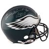 Image 1 : Carson Wentz  Alshon Jeffery Signed Eagles Full-Size Authentic On-Field Helmet (Fanatics)