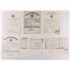 Image 1 : Lot of (6) Replica Military Documents Signed by Robert Hensler  Russell Angeli with Multiple Inscrip