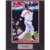 Image 1 : Carlos Santana Signed Indians 12x15 Custom Matted Photo Display (CAS COA)