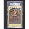 Image 1 : Hank Aaron Signed Gold HOF Card (PSA Encapsulated)