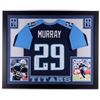Image 1 : DeMarco Murray Signed Titans 35x43 Custom Framed Jersey (JSA COA  Murray Hologram)