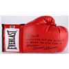 Image 1 : Earnie Shavers Signed Everlast Boxing Glove with Extensive Inscription Referencing Muhammad Ali (Sha