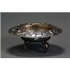 Image 1 : German Rococo Style Silver Center Bowl, Late 19th Century, The pierced foliate-molded rim abo...