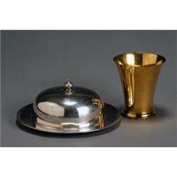 Two Tiffany & Co. Sterling Table Articles, New York, First Half 20th Century, The first, a co...