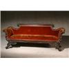 Image 1 : Classical Mahogany Sofa, Philadelphia or New York, Circa 1815, Each scroll arm with cracks; s...