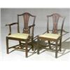 Image 1 : Assembled Set of Six Chippendale Mahogany Dining Chairs, Southern, Possibly Virginia, Circa 178...