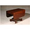 Image 1 : Classical Mahogany Drop-Leaf Breakfast Table, Boston, Circa 1825, Each end of frieze with dra...