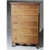 Image 1 : Federal Cherry and Bird's-Eye Maple Tall Chest of Drawers, Pennsylvania, Circa 1790-1800, Rep...