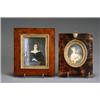 Image 1 : European School, 19th Century, Group of Two Portrait Miniatures, The first, a portrait of a w...