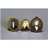 Image 1 : American or British School, Mid-19th Century, Group of Three Portrait Miniatures of Gentlemen...