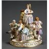 Image 1 : Meissen Allegorical Group of Love, After a model by Michel Victor Acier, Last Half 19th Century...