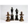 Image 1 : Four Continental Bronze Figures of Military Officers, Late 19th-Early 20th Century, Depicting...