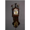 Image 1 : Dutch Baroque Style Ormolu Mounted Parcel Gilt and Ebonized Burl Walnut and Walnut Wall Clock,...