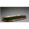 Image 1 : Continental Neoclassical Style Gilt Brass Surtout-de-Table, 20th Century, In three parts. Som...