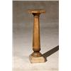 Image 1 : Continental Mottled Light Brown Marble Pedestal, Early 20th Century, Plinth added; some chips...