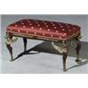 Image 1 : Empire Style Ormolu Mounted Mahogany Bench, Circa 1900, En suite with preceding lot., Heigh...