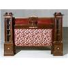 Image 1 : Empire Style Ormolu Mounted Mahogany BibliothFque Headboard, 20th Century, Height: 60-1/4 in...