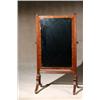 Image 1 : Victorian Mahogany Cheval Mirror, Last Half 19th Century, Mirror frame with some losses and c...