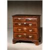 Image 1 : George I Satinwood Inlaid Crossbanded Figured Walnut Chest of Drawers, Circa 1710, Modified f...