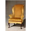 Image 1 : George II Style Walnut Wing Armchair, Last Half 19th Century, $1,000-$1,500...