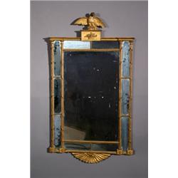 George III Giltwood Mirror, Circa 1790-1800, Some restorations and wear to gilding; some mirr...