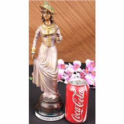 Limited Edition French Gal Bronze Figurine Hand Made Sculpture Statue