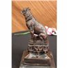 Image 4 : SIGNED MENE ADORABLE LABRADOR PUPPY DOG BRONZE SCULPTURE STATUE FIGURINE
