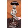 Image 1 : LIMITED EDITION ADORABLE FROG FISHING BRONZE SCULPTURE STATUE ART DECO FIGURINE