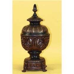 ORIGINAL LIMITED EDITION 2/100 BY THOMAS BRONZE URN ART