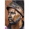 Image 2 : Auguste Moreau Roman Warrior Bust Bronze Sculpture Statue Figure