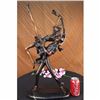 Image 2 : SIGNED J.ERTE MODERN ART ABSTRACT NUDE DANCER BRONZE FREE SHIPPING SCULPTURE