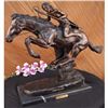 Image 1 : Extra Large Cheyenne Remington Bronze Statue Mustang Horse Sculpture