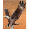 Image 4 : Signed Moigniez Large American Eagle Swoops to Prey Bronze Marble Sculpture