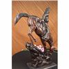 Image 5 : SIGNED REMINGTON MOUNTAIN MAN BRONZE SCULPTURE OLD WEST WESTERN INDIAN