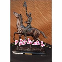 OLD WEST Indians WESTERN ART Bronze FREDERIC REMINGTON SCULPTURE FIGURINE ART